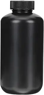 TEMPNAP Plastic Reagent Bottle UV Resistant Liquid Sample Container for Laboratory and Industrial Use Chemical Storage with Screw Cap for Classroom and Home