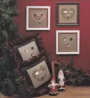 CROSS STITCH LEAFLET - MERRY HEARTS I
