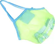 KOMBIUDA Multi Function Mesh Bag Beach Accessory for Shell Collection Storage Lightweight Organizer for Beach Trips Present