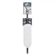 White Magic 170cm Adjustable Handy Duster Home Sweeping Cleaner White
