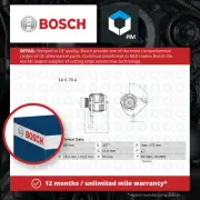 Alternator fits FIAT PALIO 1.2 97 to 98 178B5.000 Bosch 51700670 51700675