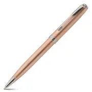 Parker Sonnet Pink Gold Ballpoint Pen w/Chrome Trim