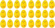 Eigell Filled Easter Eggs Faux Egg Basket Stuffers Fillers Goodie Fillers for Party Supplies, 24 Pieces