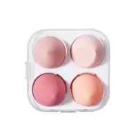 在飛比找momo購物網優惠-【SOG購物】美妝蛋 四入組 含蛋盒(雞蛋盒美妝蛋 美妝蛋 