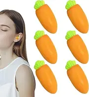 Sleeping Ear Plugs, Foam Earplugs for Sleeping Noise Cancelling - Carrot Shape Sound Blocking Earbuds with Storage Case Hearing Protection for Snoring Concerts Travel