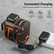 Pornhint.com 12 Lines Green Self-Levelling Laser Spirit Level Set with Rechargea