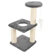 Cat Climbing Frame Towers Integrated Kitten Scratcher Scratching Post Adorable T