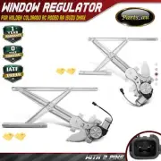 2x Front Window Regulator With Motor for Holden Colorado RC Rodeo RA Isuzu DMax (for: Isuzu)