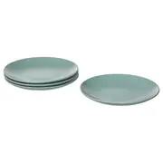 FÄRGKLAR side plate, matt light turquoise, 20 cm