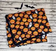 Spooky Jack O Lanterns Ghosts Nightmare Baby Toddler Tag Along Mini Blankie