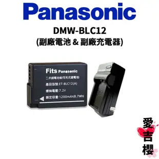 免運【Panasonic】DMW-BLC12 副廠鋰電池 & 充電器 FZ1000 適用 (正品貨)