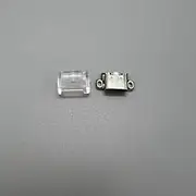 USB-C USB Type-C Charging Port and Headphone Port are Accessories for Gameboy Advance SP GBA Sp (Transparent)