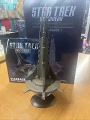 Eaglemoss Star Trek Discovery Starbase-1 Space Station With Magazine