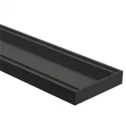 Drainlab – Linear Drain Tile Insert 3600L x 20mmH x 10mm Thick Tile – BLK