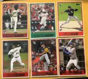 2020Topps Throwback Thursday Set #6 6 Cards Alvarez RC Aquino RC Cease RC Mccay