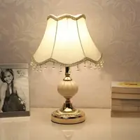 在飛比找樂天市場購物網優惠-歐式臥室裝飾婚房溫馨個性小台燈創意現代可調光LED節能床頭燈