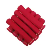 RED 8PCS 1200° SPARK PLUG WIRE BOOTS HEAT SHIELD PROTECTOR SLEEVE SBC BBC