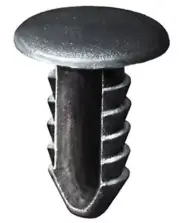 AMZ Clips And Fasteners 25 Retainers Black Nylon Compatible with Renault and