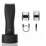 Men Electric Shaver for Body Groin Trimmer Male Waterproof Razor Rechargeable Clipper Pubic Hair Epilator
