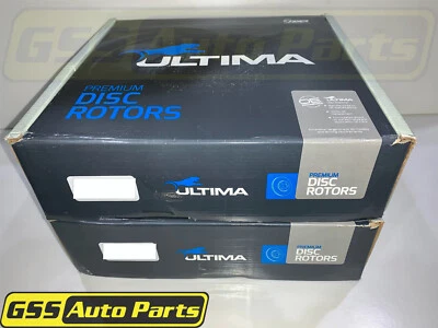 Ultima Rear Brake Disc Rotors (pair) AAP757-2 suits AVALON MCX10 7/00 - 09/03