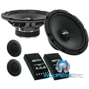ARC AUDIO X2 6.2 6.5" 120W RMS CAR AUDIO COMPONENT TWEETERS SPEAKERS CROSSOVERS