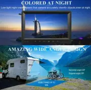 Lastbus Digital Wireless Rear View 7'' Monitor Backup Camera Truck RV Trailer