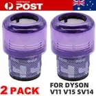 2x Post Filter Replacement for Dyson V11 Cyclone V11 Absolute V11 Animal Vacuum