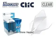 3 Dart Flights Harrows Clic, Clear