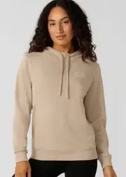 [Lorna Jane] Lotus Hoodie in Neutrals, Size - Small S Latte