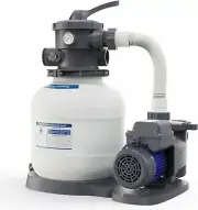 12in Sand Filter Pump for Above Ground Pool Timer 1/2 HP 2475GPH 6-Way Valv 2203