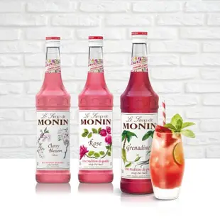 【MONIN】石榴汁風味糖漿700ml(全球 創意 調飲 調酒 最佳良伴)