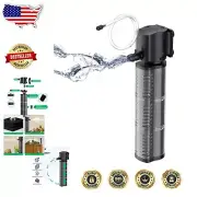 Efficient 20W Internal Power Filter with Adjustable Oxygen Flow for Aquariums