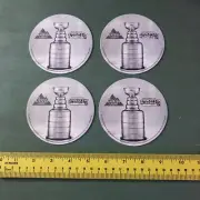 Stanley Cup Drink Coasters Lot Of 4