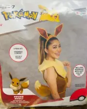 Pokemon EEVEE Halloween Costume Accessory Kit - 14+ - Headband Tail - NEW