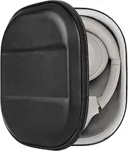 Geekria Shield Headphone Case Compatible with Sony WH-1000XM4, WH-1000XM3, WH-XB910N Headphones, Replacement Protective Hard Shell Travel Carrying Bag with Cable Storage (Black)