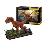 Velociraptor 3D 63 Piece PUZZLE : NEW