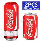 2pcs Hide A Beer Can Cover Sleeve Silicone Coke Case Stubby Cooler Sleeves AU