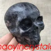 1.38LB Natural unknown Skull quartz Crystal Skull Carved Reiki Healing XK1039