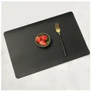 3Pcs Nordic Placemat Leather Material Anti-Oil Non-Stick Pvc Table Mat Home And Table Decorations