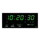 LED Large Screen Wall Clock Digital Display Desk Time Temperature Calendar Date