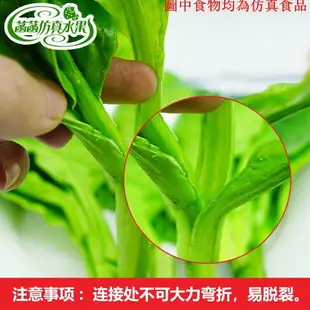 仿真菜心仿真蔬菜水果玩具瓜果裝飾模型兒童認知假蔬菜包郵擺設