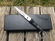 BASTI EDC Fixed Knife Blade Camping Hunting Outdoor Tactical Straight Knives AU