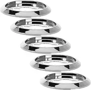 IWOWHERO 5Pcs Gas Stove Knob Replacement Durable Rotating Control Knobs with Electroplated Finish for Kitchen Cooktop and BBQ Grill Easy Installation and Performance