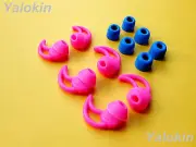 12pcs S/M/L (PK-I:BLMF-d) Isolation & Memory Foam Tips for Mie2, Mie2i