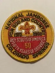 1960 National Jamboree, Colorado Springs - Pocket Patch