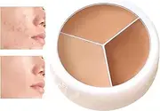 Cream Concealer Palette - Concealer Set Concealer Palette | 3 Color Makeup Concealer, Color Correcting Concealer Contour Palette, Long-Lasting Face Makeup