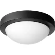 Quorum International 3505-11-69 Contempo Flush Mount Noir