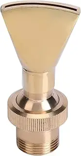 Brass Fountain Nozzle Sprinkler Spray Head Adjustable for Pond Garden Landscape