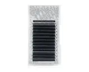 Y Shaped False Lashes Matte Black Easy Fan Volume Cluster False Eyelashes For Eyelash Extension 0.07Mm D 10Mm
