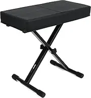Gator Frameworks Adjustable X-Frame Style Keyboard Bench; (GFW-KEY-BNCH-1)